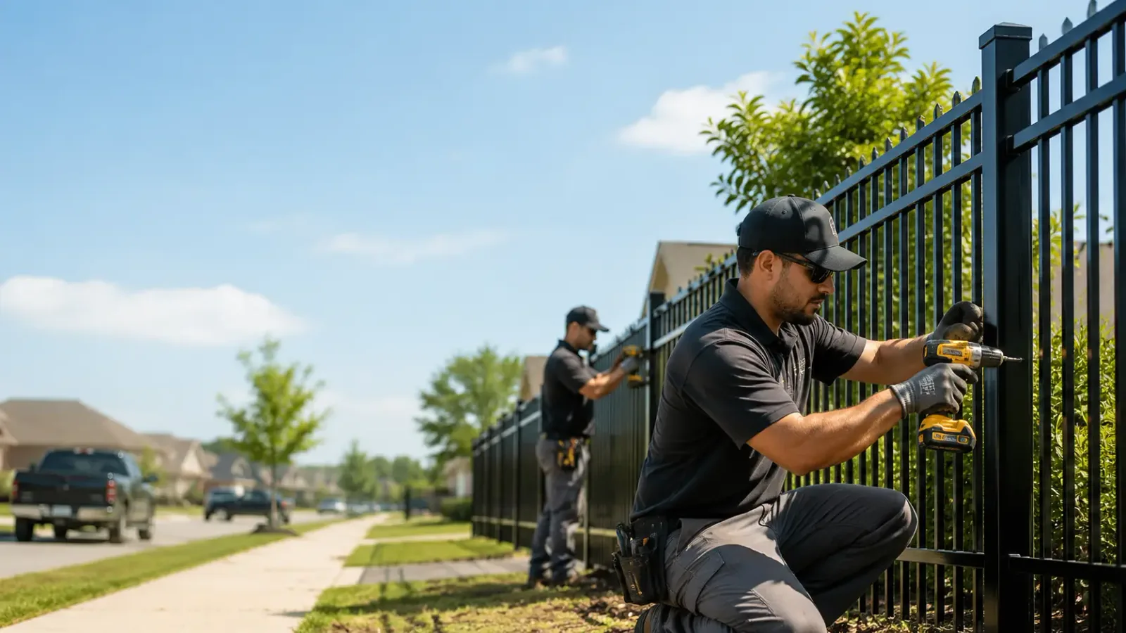 Metal Fence Installation in Shoreline, WA